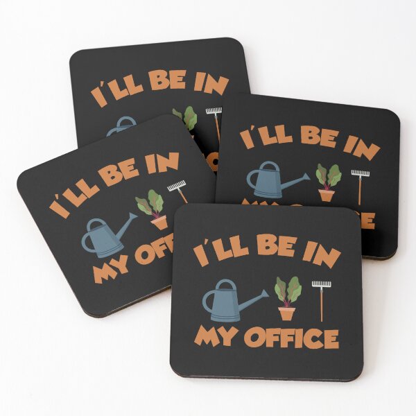 Item preview, I'll Be In My Office Garden Funny Distressed Gardening designed and sold by 3colors3.