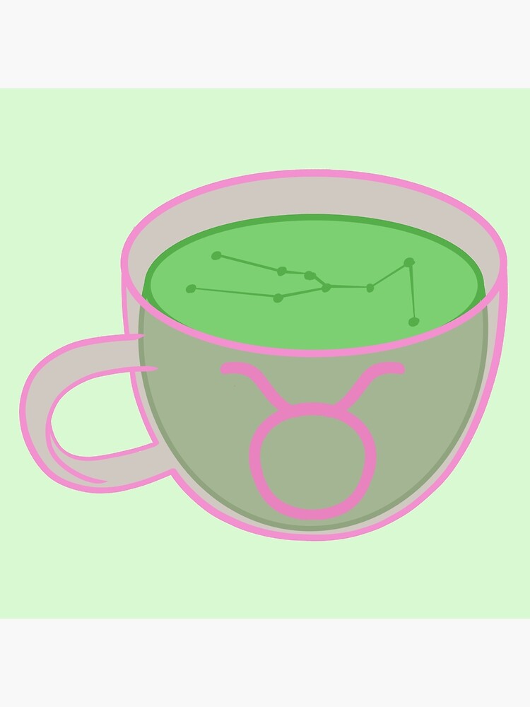 "Taurus Zodiac Tea Cup Astrology" Poster for Sale by Leguminophobic
