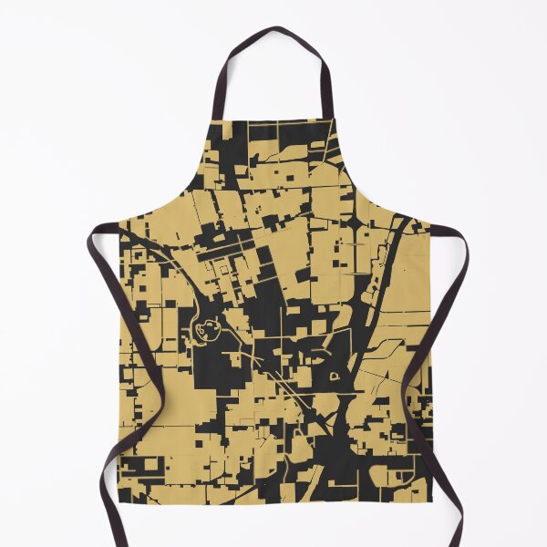 Item preview, Anaheim  Black Gold Map Art California USA designed and sold by EpicMaps.