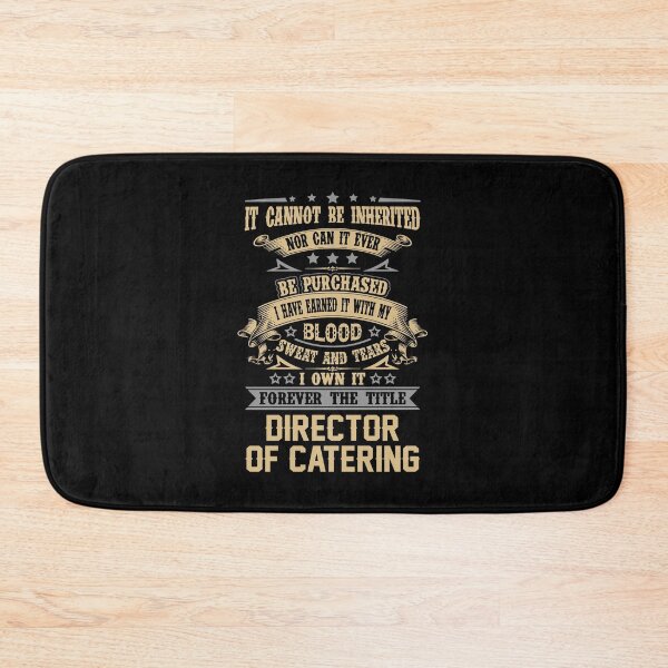 Item preview, Director Of Catering T Shirt - Forever The Title Job Gift Item Tee designed and sold by celiagomez456.
