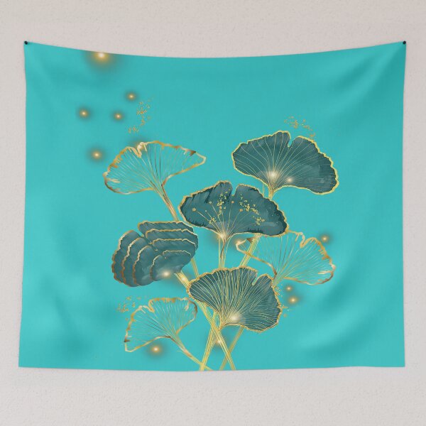Item preview, Golde Ginkgo Leaves designed and sold by virillanissa.
