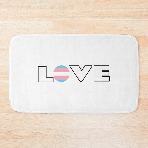 Item preview, Love Trans Flag - Transgender Queer Pride designed and sold by Inspirationmotivation.