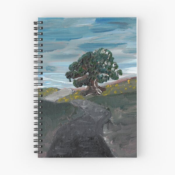 Aperçu de l'œuvre Arbre sur une colline créée et vendue par Making-Marks.