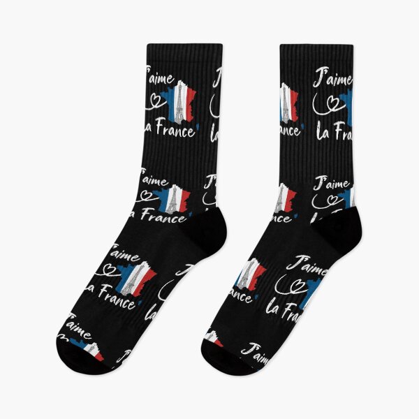 Item preview, J'aime La France, Eiffel Tower map illustration designed and sold by Drago Art.