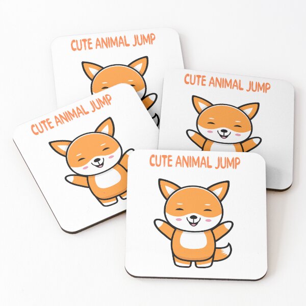 Item preview, Cute Animal jump Fox  designed and sold by mustafamr.