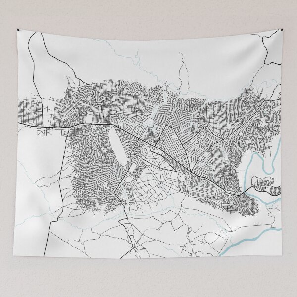 Item preview, Mbuji-Mayi City Map of Kasai-Oriental, Democratic Republic of the Congo - Circle designed and sold by deMAP.