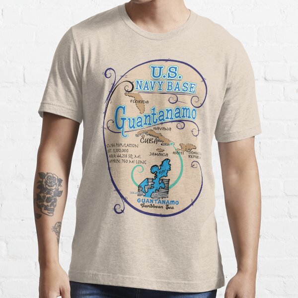 "US Navy Base Guantanamo" Tshirt for Sale by CharltonWiggins