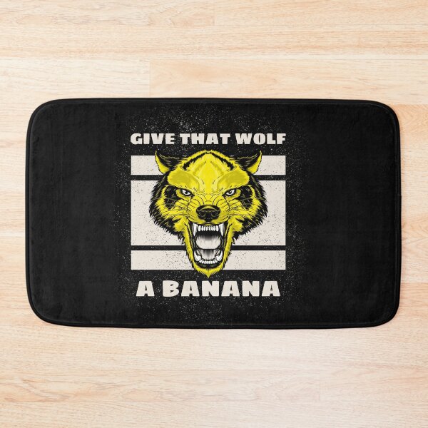 Item preview, Give that wolf a banana designed and sold by ForStrong.