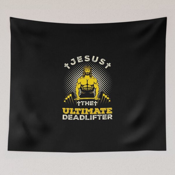 Item preview, Jesus The Ultimate Deadlifter Classic T-Shirt designed and sold by yeseniaval.