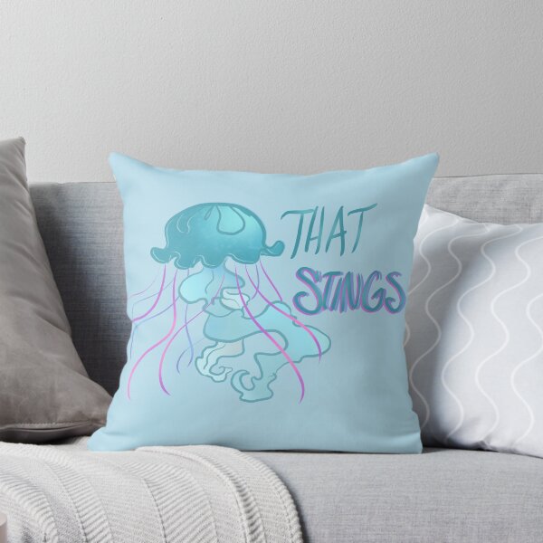 Item preview, That Stings - Jellyfish Pun  designed and sold by Clover-Bud.