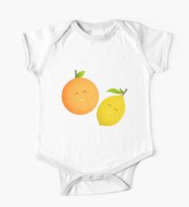 Happy Orange and Lemon One Piece - Short Sleeve