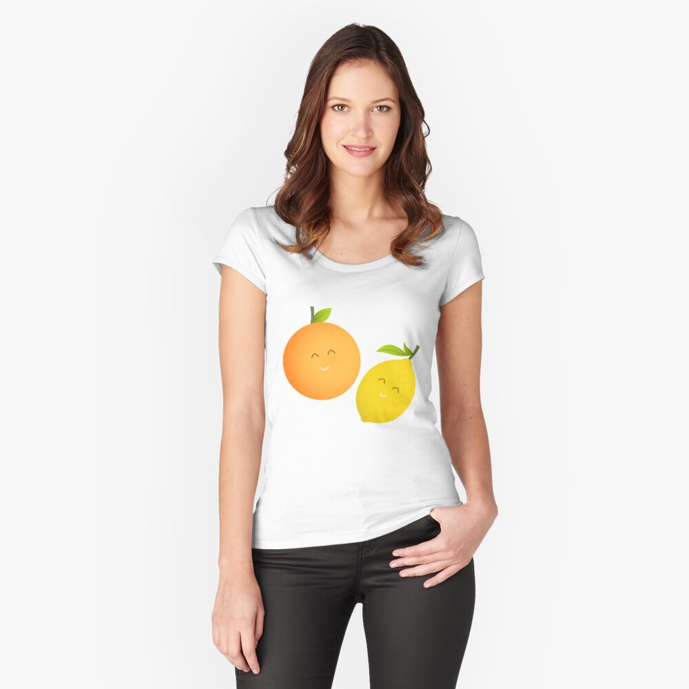 Item preview, Fitted Scoop T-Shirt designed and sold by cartoonbeing.