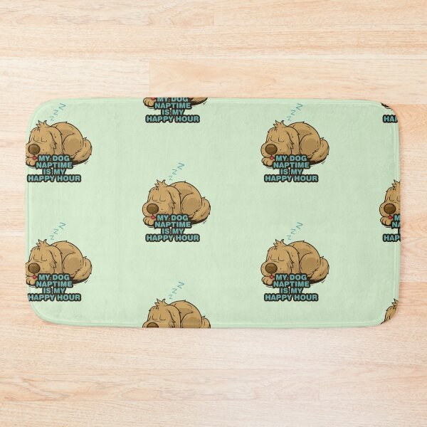Item preview, Fluffy dog, My dog naptime is my happy hour designed and sold by sassav8.
