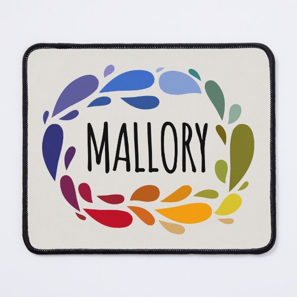 Item preview, Mallory Name Cute Colorful Gift Named Mallory designed and sold by kindxinn.