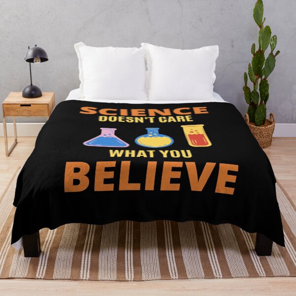 Item preview, Science doesn't care what you believe, Funny Science, Science Teacher Gift, Pro Science, Science Is Real, Chemistry Biology Physics, Medical Student Tee designed and sold by JUSTDOIT ⭐⭐⭐⭐⭐.