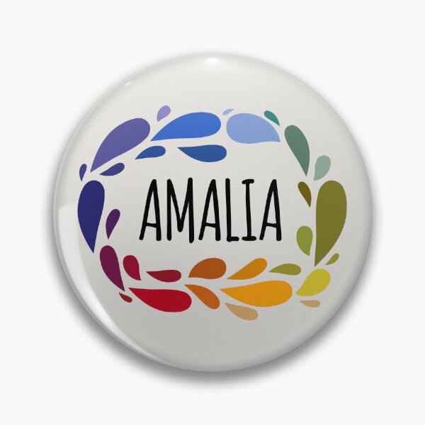 Item preview, Amalia Name Cute Colorful Gift Named Amalia designed and sold by kindxinn.