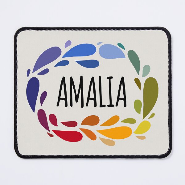 Item preview, Amalia Name Cute Colorful Gift Named Amalia designed and sold by kindxinn.
