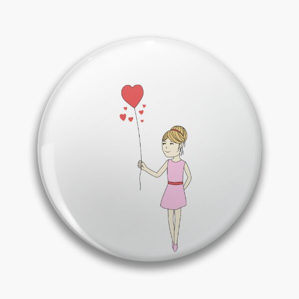 Item preview, Girl Holding a Balloon Misses Someone designed and sold by RH-Dessin.