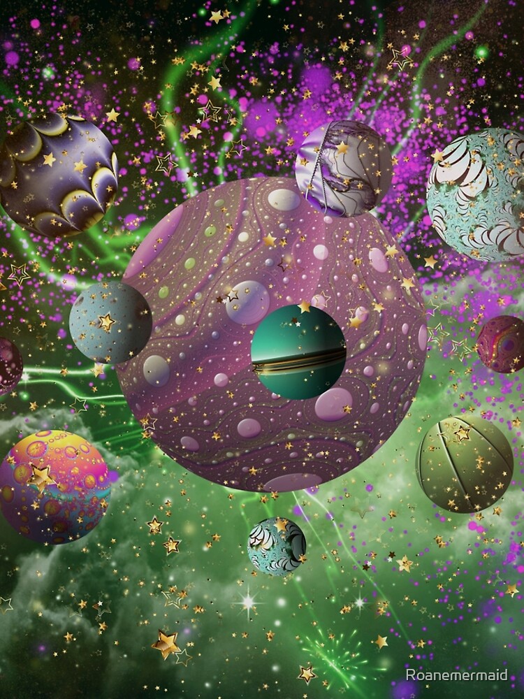 Galactic Vibrance by Roanemermaid