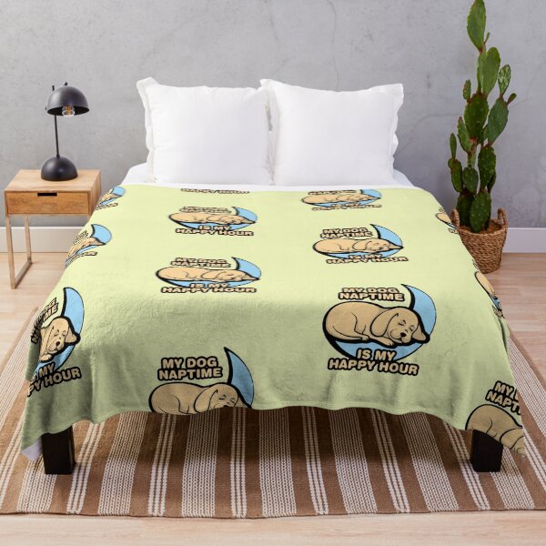 Item preview, Sleeping on the moon, My dog naptime is my happy hour designed and sold by sassav8.