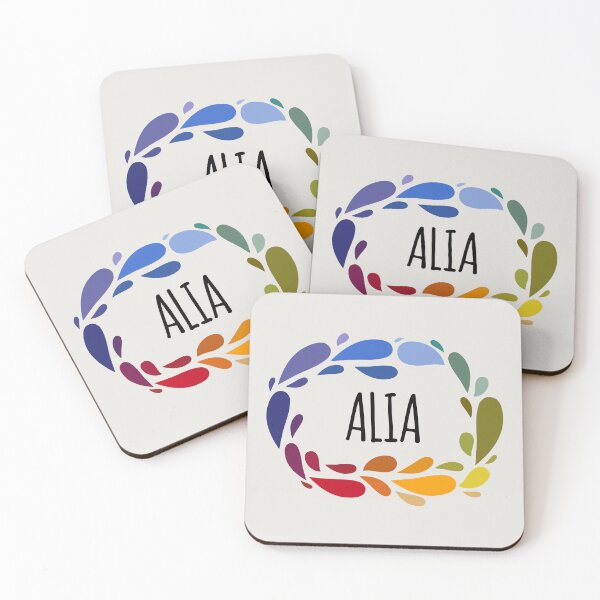 Item preview, Alia Name Cute Colorful Gift Named Alia designed and sold by kindxinn.