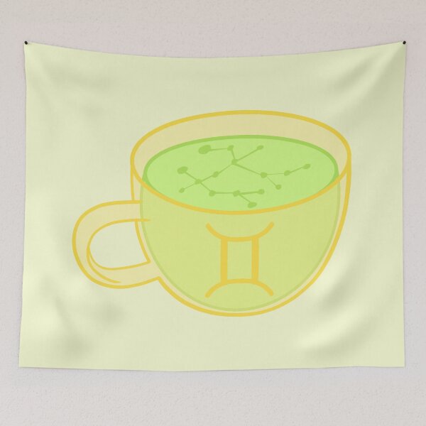 Item preview, Gemini Zodiac Tea Cup Astrology designed and sold by Leguminophobic.