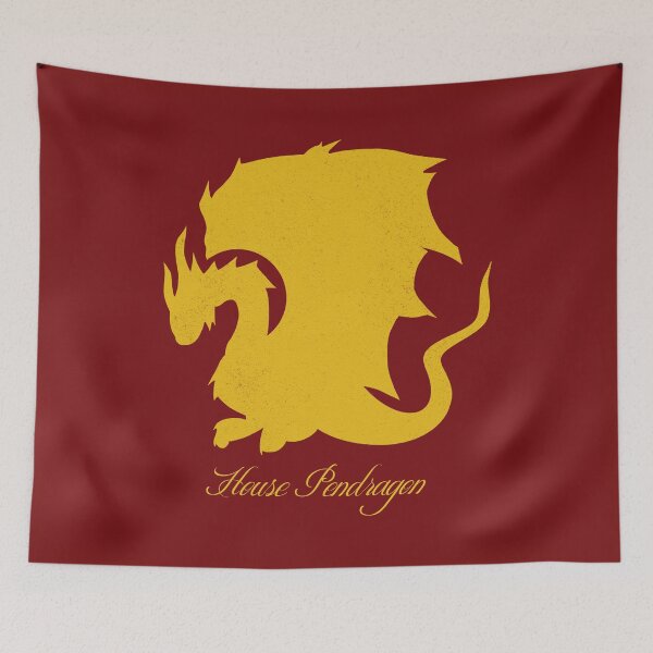 Artikelvorschau, Merlin King Arthur Pendragon Crest entworfen und verkauft von LovesickLobotomy.