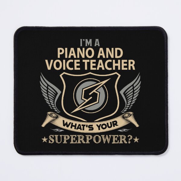 Item preview, Piano And Voice Teacher T Shirt - What Is Your Superpower Job Gift Item Tee designed and sold by nutallrosario.