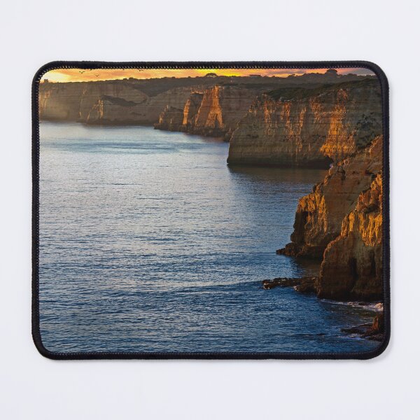Item preview, Sunset coastline landscape with cliffs. designed and sold by Rui Valverde.