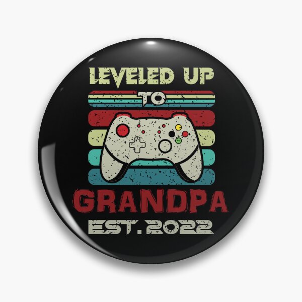Item preview, I Leveled Up to Grandpa - Est 2022 designed and sold by WhaTrends.
