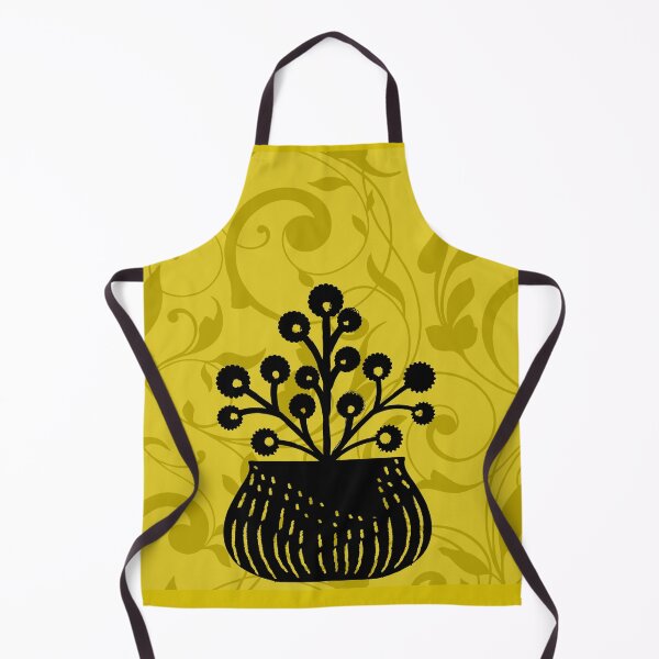 Item preview, Black Swirly Floral Pattern/Black Floral Swirl Design For Flower Lovers/Adult/Children designed and sold by haRexia.