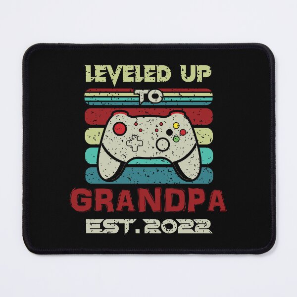 Item preview, I Leveled Up to Grandpa - Est 2022 designed and sold by WhaTrends.