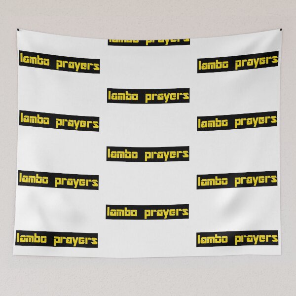 Item preview, lambo prayers designed and sold by JohnChistores.