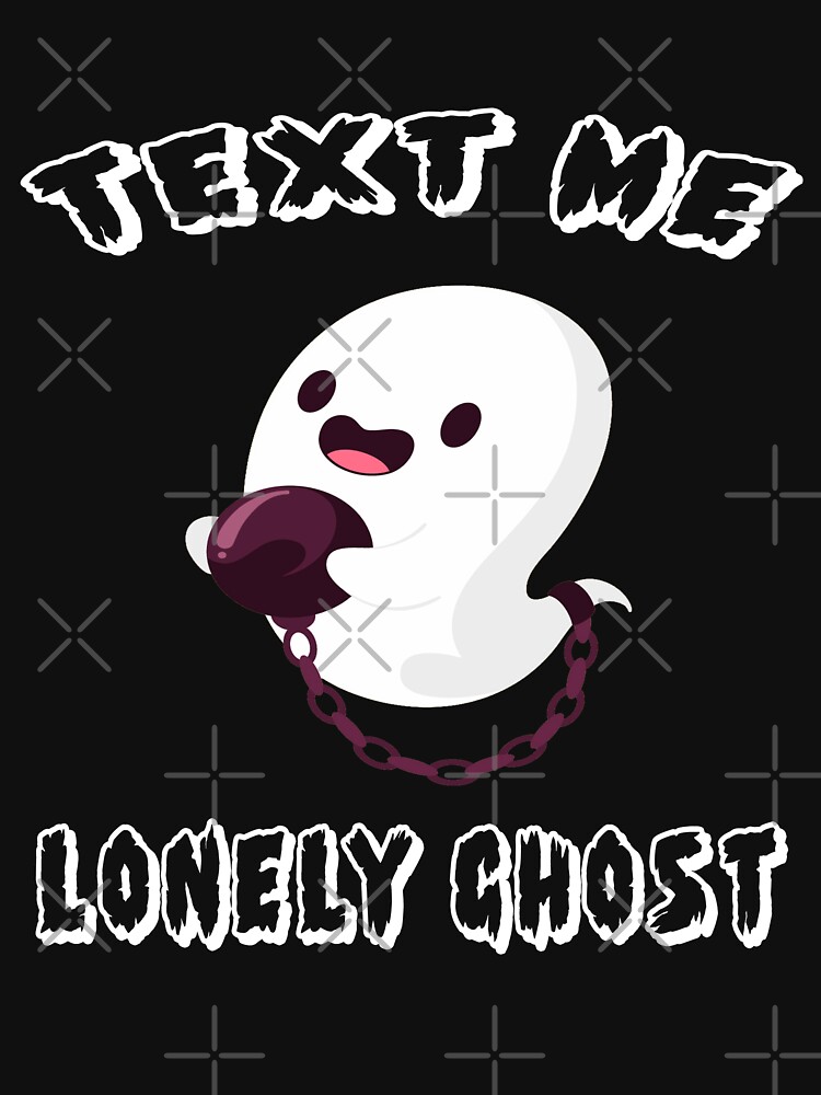 text me moletom com capuz lonely ghost