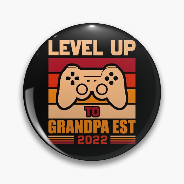 Item preview, I Leveled Up to Grandpa - Est 2022 designed and sold by WhaTrends.