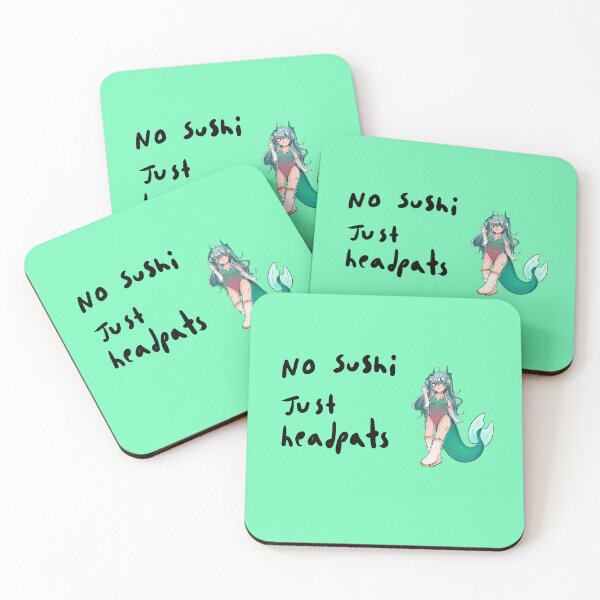 Item preview, No Sushi Just Headpats designed and sold by Nyamelon.