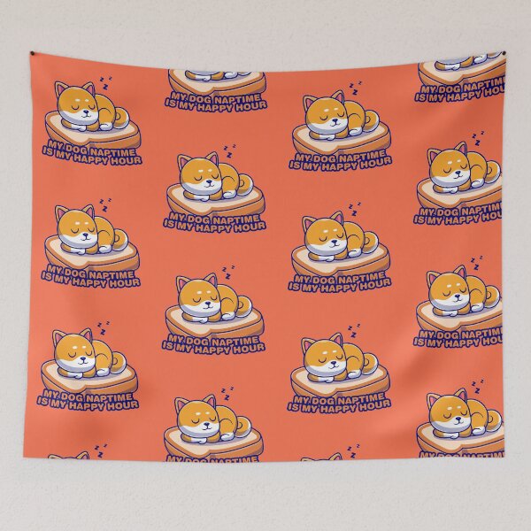 Item preview, Corgi Sandwich, My dog naptime is my happy hour designed and sold by sassav8.