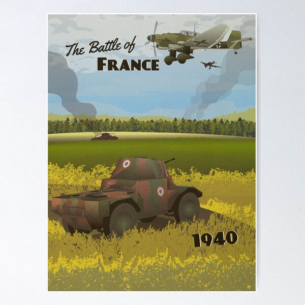 Item preview, Battle of France 1940 - Blitzkrieg designed and sold by The War Effort.