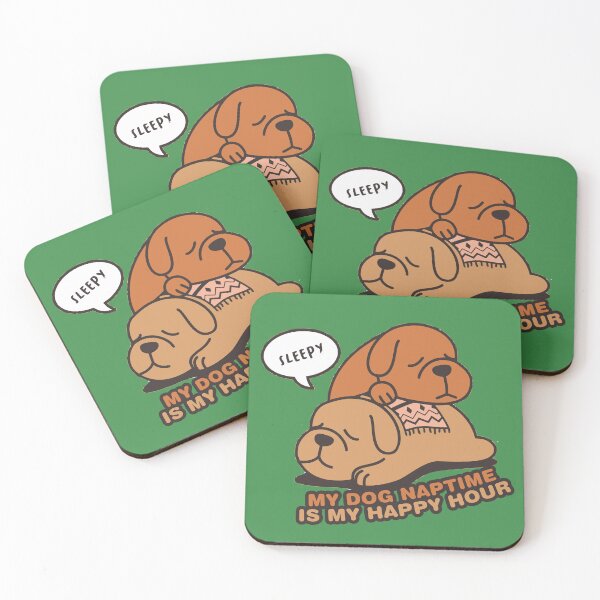 Item preview, Dog Pile-Up, My dog naptime is my happy hour designed and sold by sassav8.