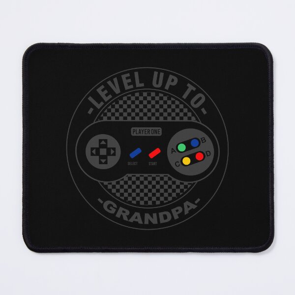 Item preview, Leveled Up to Grandpa - Player One designed and sold by WhaTrends.