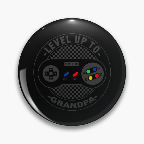 Item preview, Leveled Up to Grandpa - Player One designed and sold by WhaTrends.
