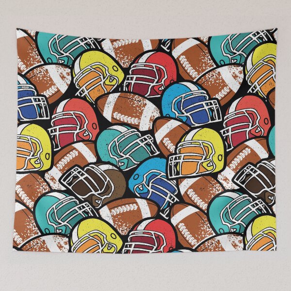 Item preview, American football pattern designed and sold by IllustrT.