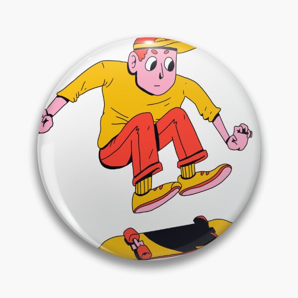 Item preview, Indie Skater, Skateboarding Guy Illustration designed and sold by IsaacGuthrie.