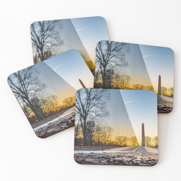 Item preview, Vietnam War Memorial at Sunrise designed and sold by StewieStrout.