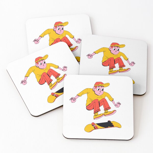 Item preview, Indie Skater, Skateboarding Guy Illustration designed and sold by IsaacGuthrie.