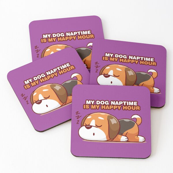 Item preview, Sleepy Beagle, My dog naptime is my happy hour designed and sold by sassav8.