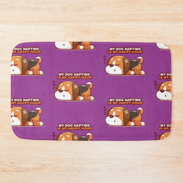 Item preview, Sleepy Beagle, My dog naptime is my happy hour designed and sold by sassav8.