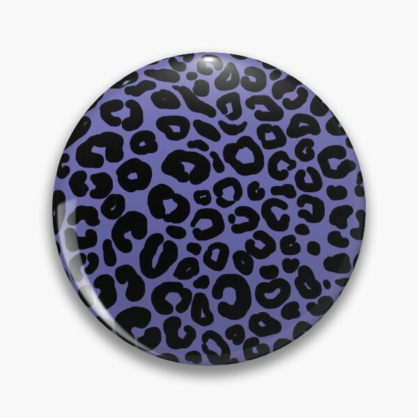 Item preview, Wild leopard skin black spots on very peri seamless pattern designed and sold by Yulia Chepurova.
