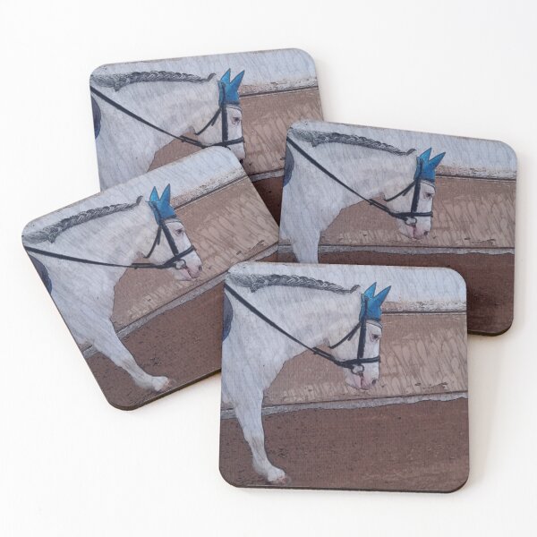 Item preview, Pretty little white pony designed and sold by horseaddicted.