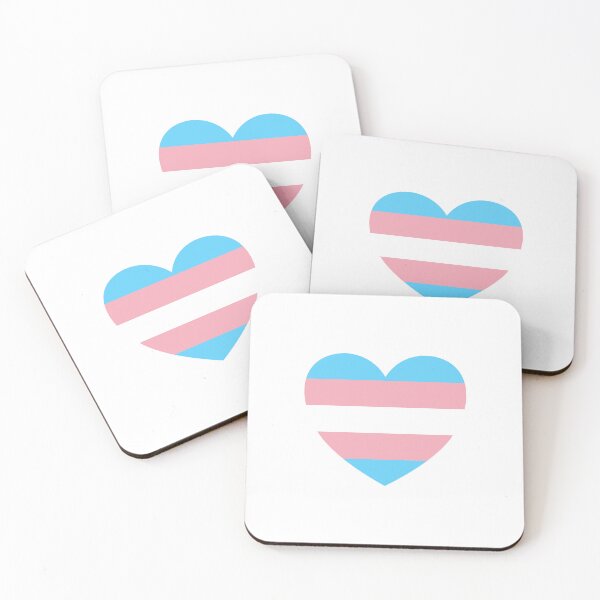 Item preview, Trans Flag Heart - Transgender Queer Pride designed and sold by Inspirationmotivation.
